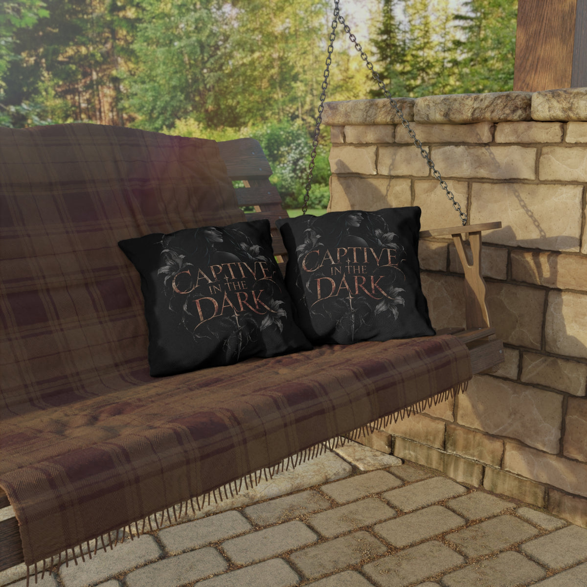 Captive in the Dark Olivia Ruiz Pillow