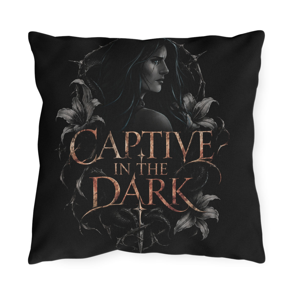 Captive in the Dark Olivia Ruiz Pillow
