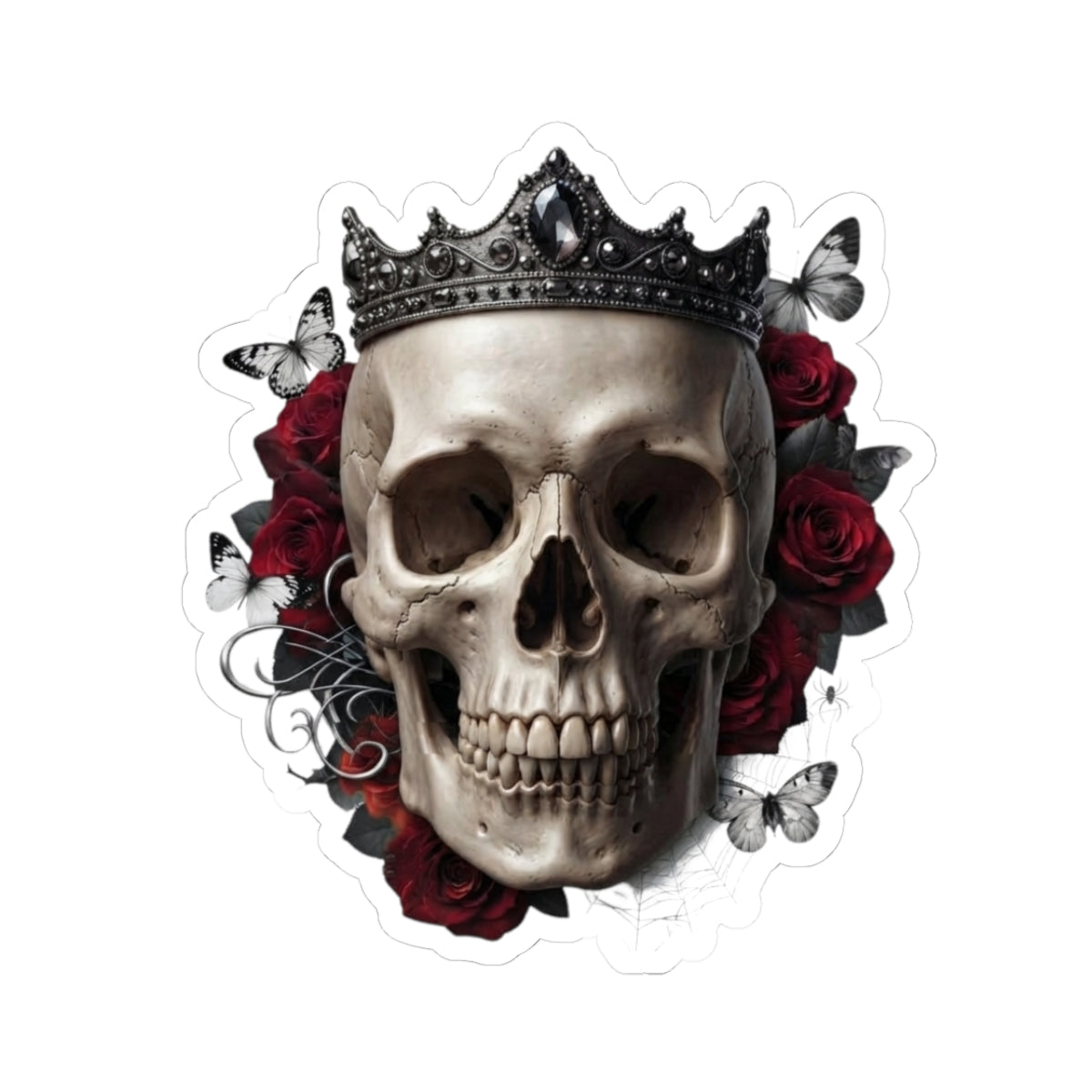 Haunting Adeline Skull Sticker