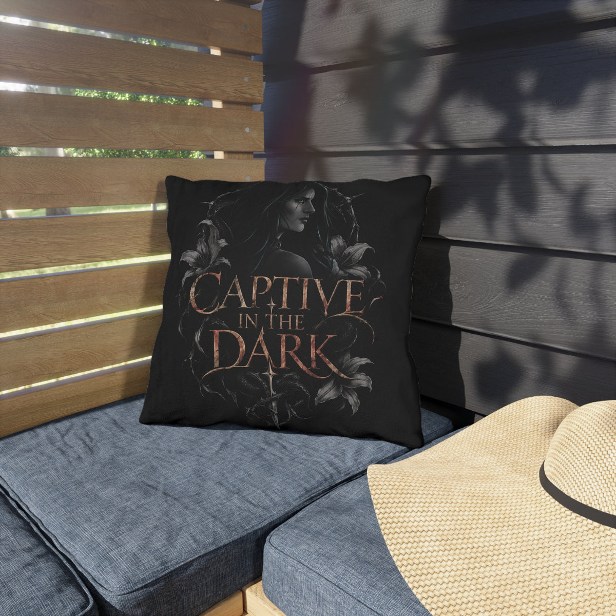 Captive in the Dark Olivia Ruiz Pillow