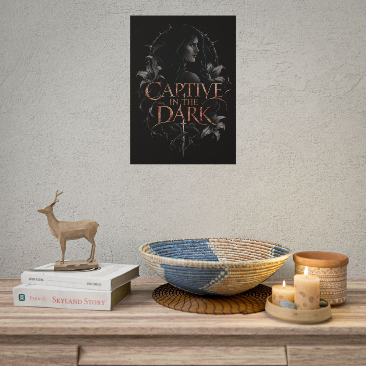 Captive in the Dark Olivia Ruiz Poster